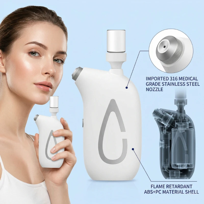 Face Steamer - Vaporizador Facial Nano Portátil, Dispositivo de
