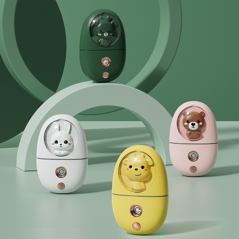 Face Steamer - Mini humidificador facial de dibujos animados
