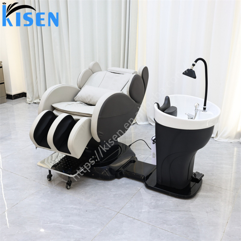 Spa Massager - Sillón de Lavado de Cabello Giratorio