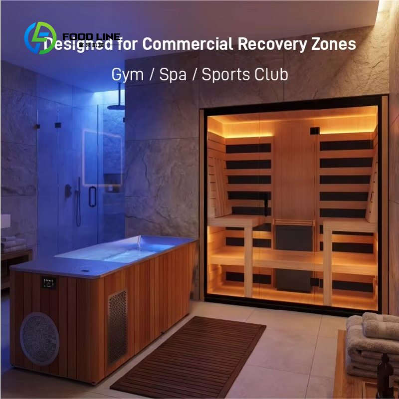 Spa Wellness Gym - Sistema de Terapia de Contraste Personalizado
