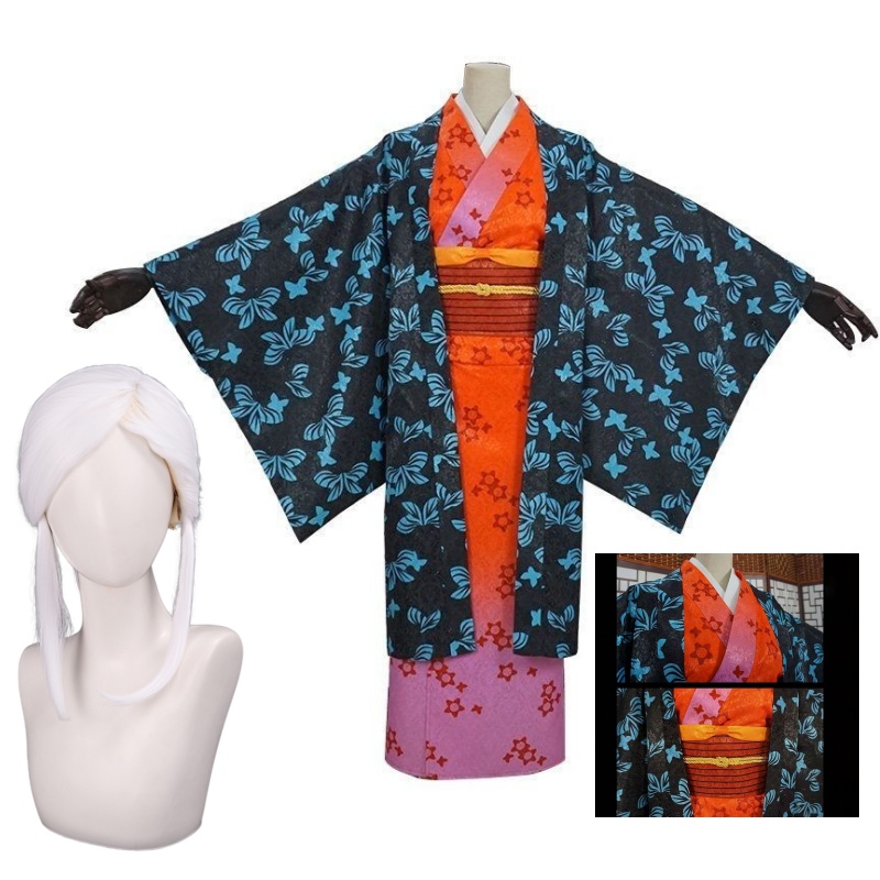 Bathrobe - Disfraz de Cosplay de Anime Ubuyashiki