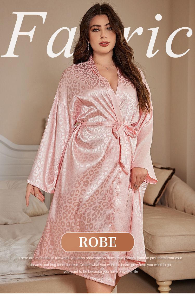 Bathrobe - Bata de dormir de talla grande