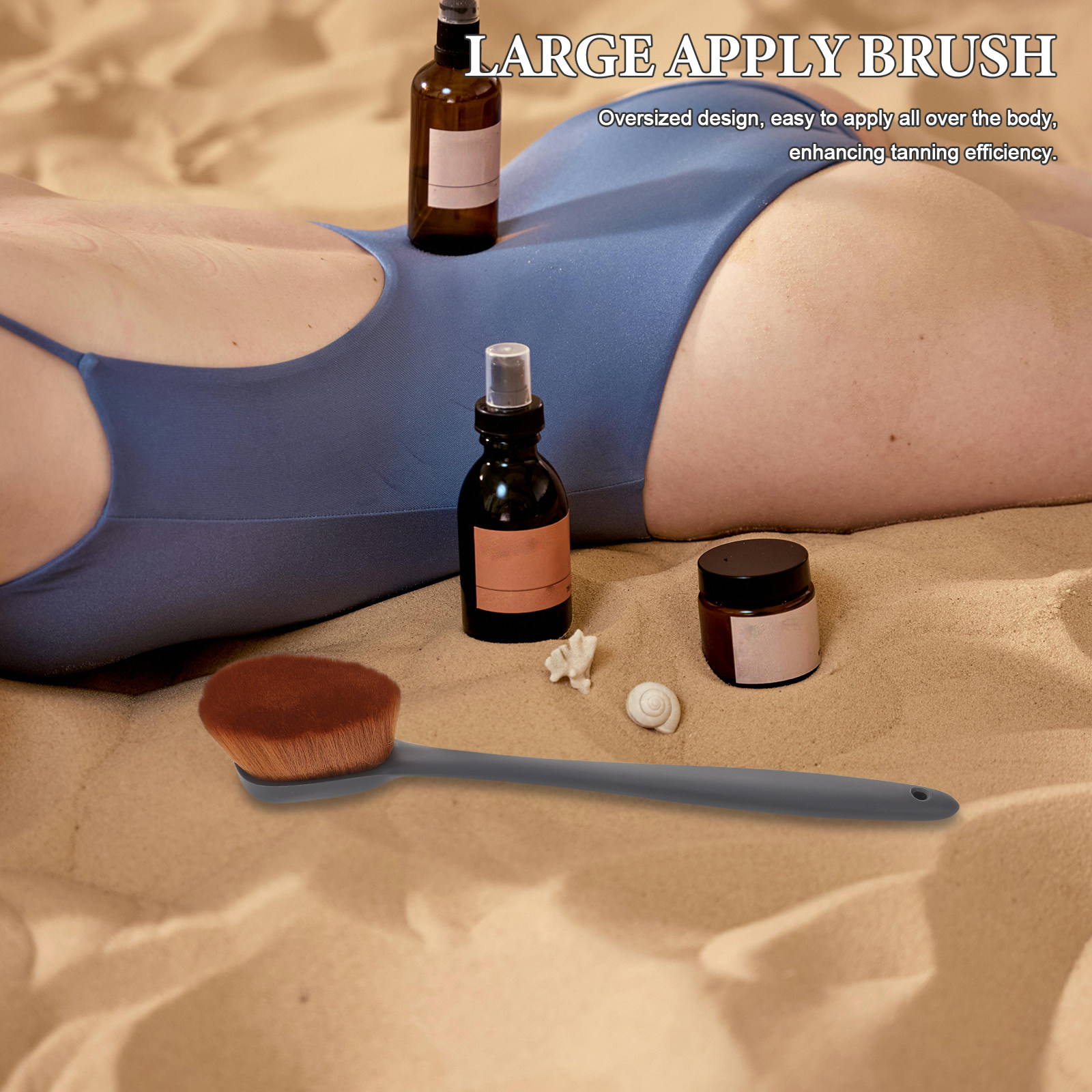 Body Brush - Cepillo de cuerpo extra grande para
