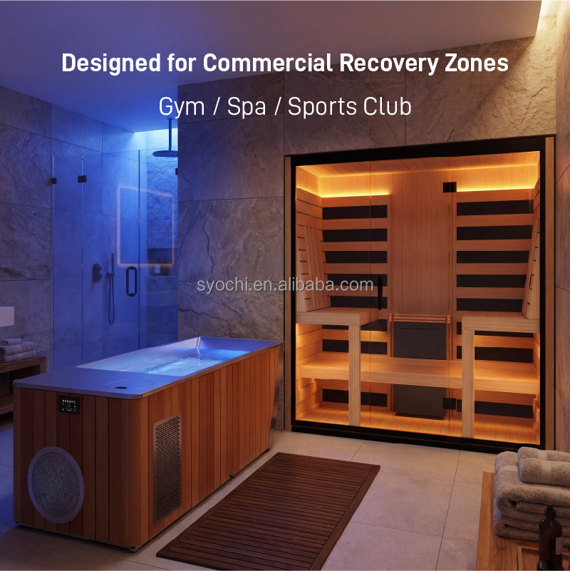 Spa Wellness Gym - Sistema de Terapia de Contraste con