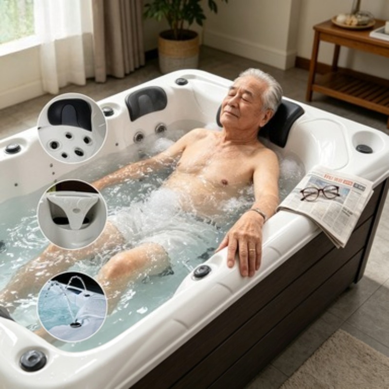 Spa Massager - Bañera de Hidromasaje Acrílica, Spa, Jacuzzi