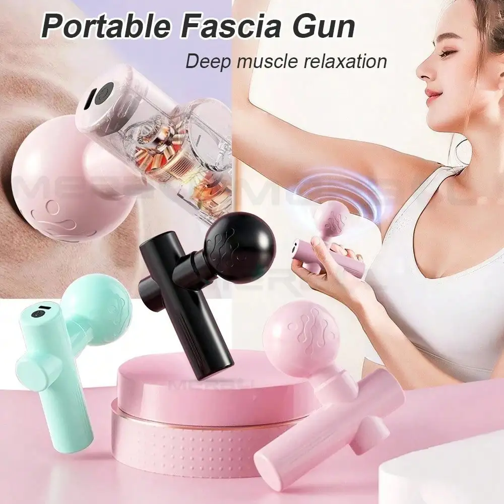 Mini Pistola de Masaje 2026, M - Massage Gun reseña y precio