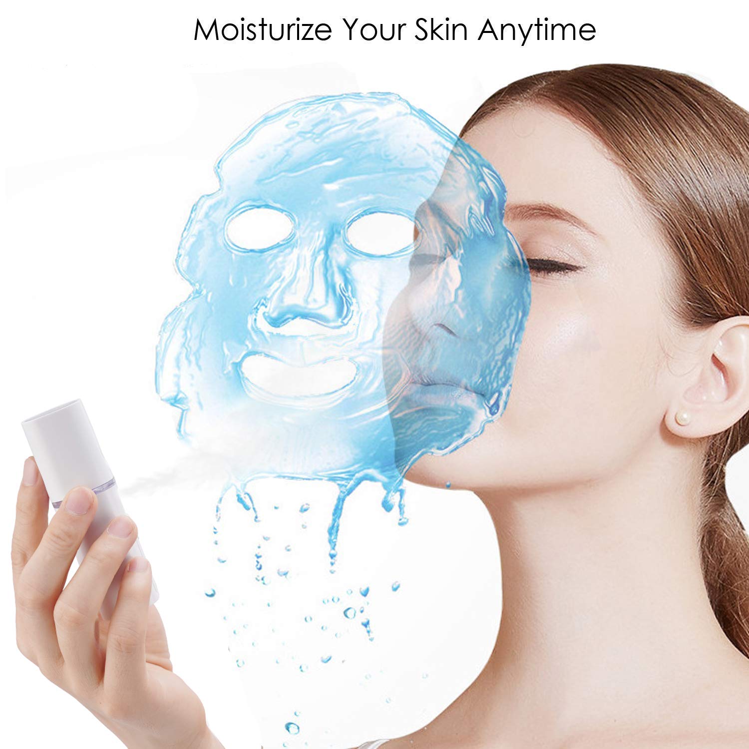 PULVERIZADOR Facial de Nano ni - Face Steamer reseña y precio