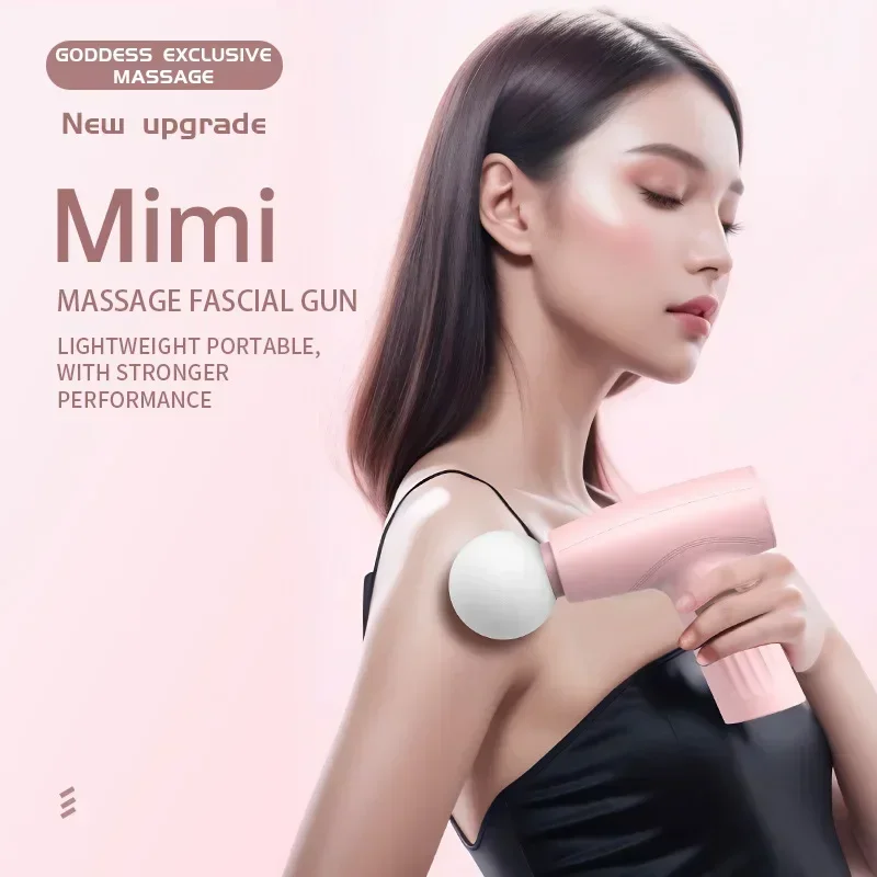 Mini pistola de masaje muscula - Massage Gun reseña y precio