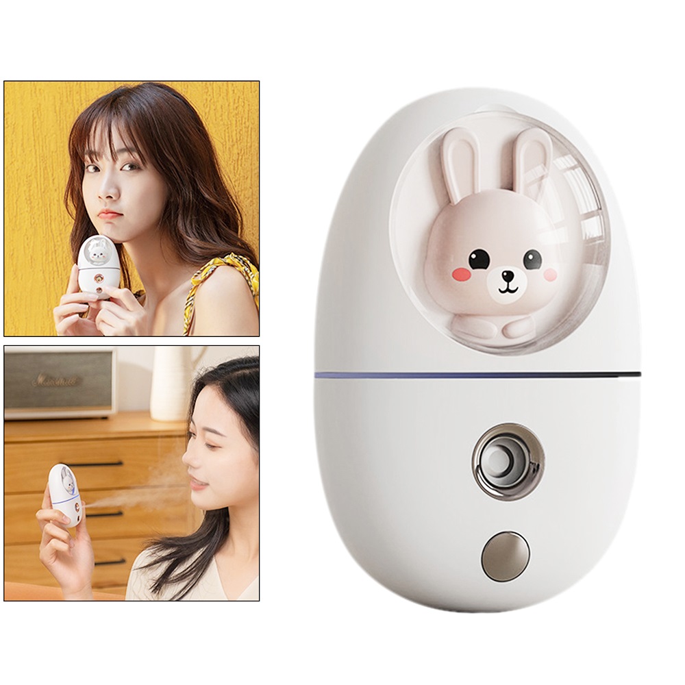 Mini humidificador facial de d - Face Steamer reseña y precio