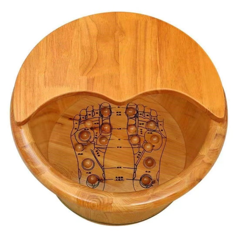 Cubo de madera de cedro para r - Foot Spa reseña y precio