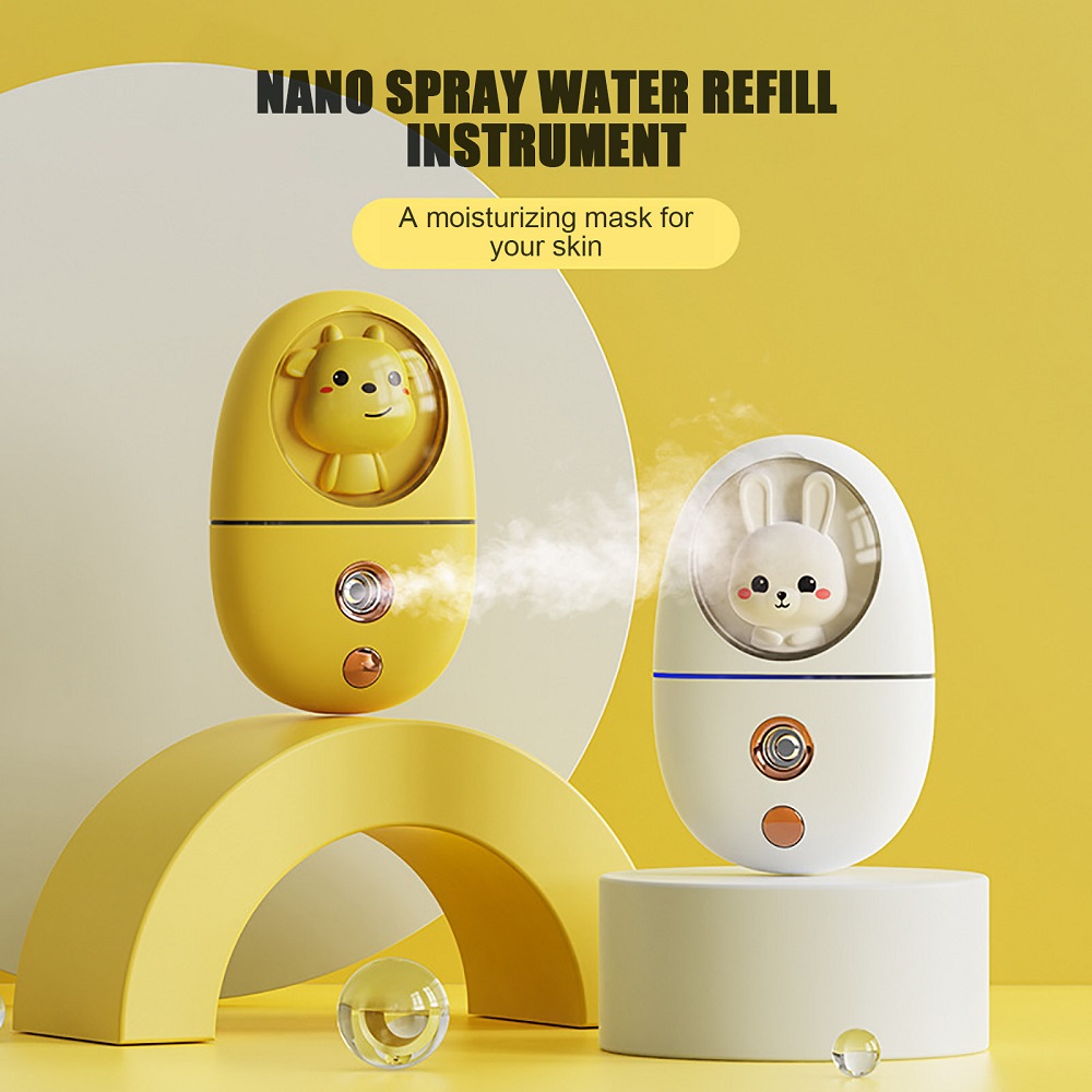 Mini humidificador facial de d - Face Steamer reseña y precio