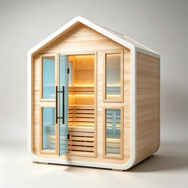 Cabina de Sauna de Lujo Person - Spa Wellness Gym reseña y precio