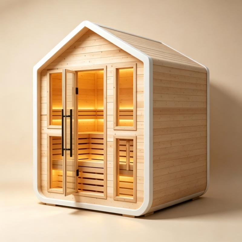 Cabina de Sauna de Lujo Person - Spa Wellness Gym reseña y precio