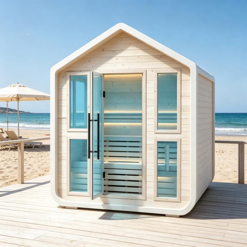 Cabina de Sauna de Lujo Person - Spa Wellness Gym reseña y precio