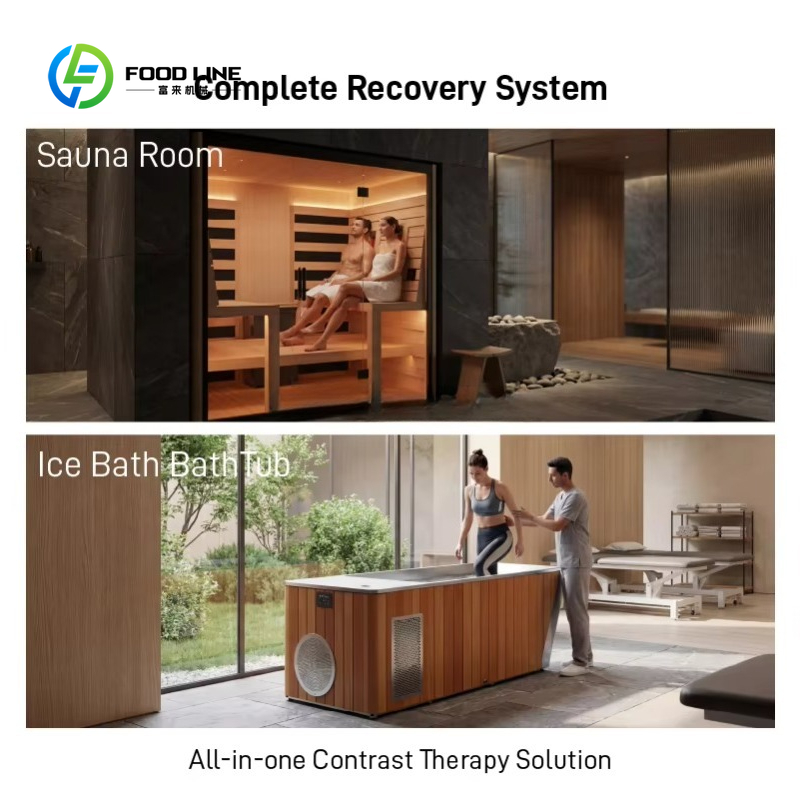 Sistema de Terapia de Contrast - Spa Wellness Gym reseña y precio