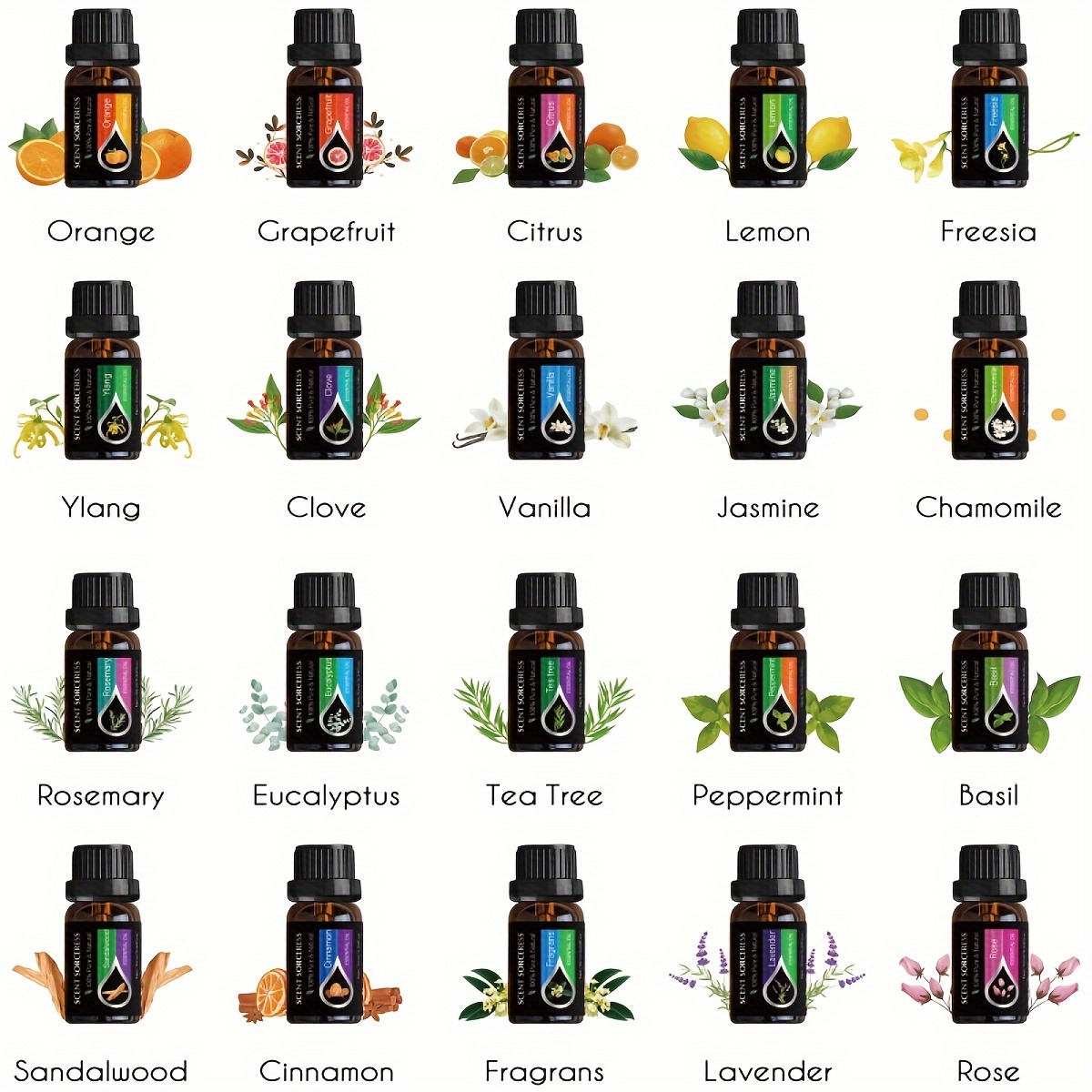 20 unids/set de aceites esenci - Spa Massager reseña y precio