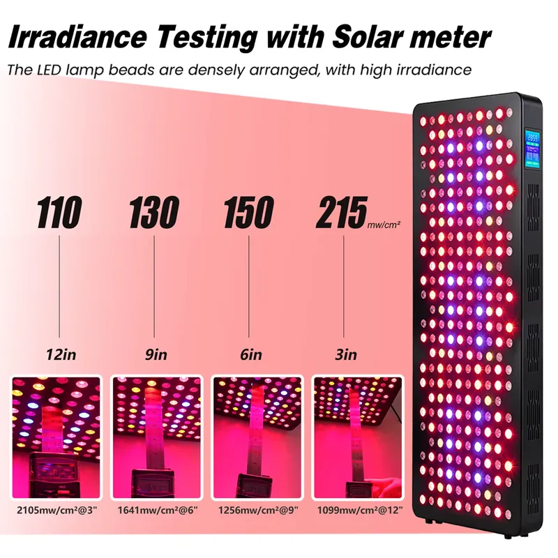 Panel de Terapia de Luz Roja d - Spa Wellness Gym reseña y precio