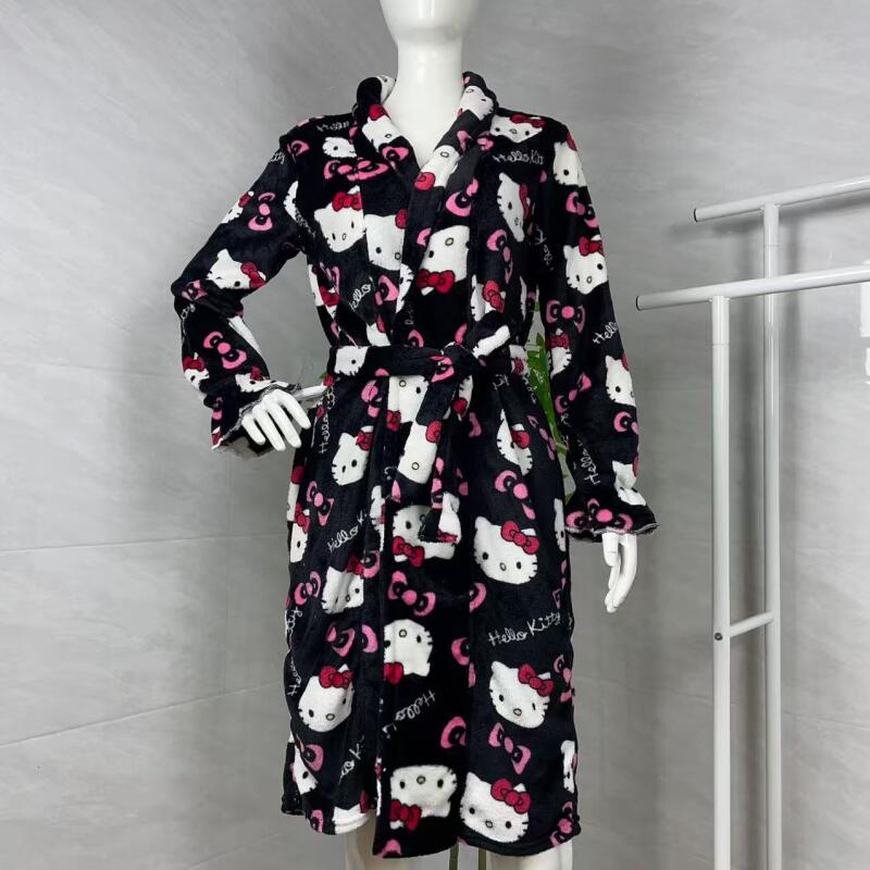 Camisón Hello Kitty, nuevo alb - Bathrobe reseña y precio