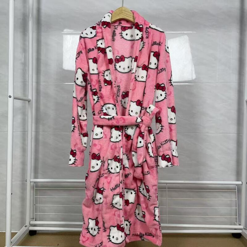 Camisón Hello Kitty, nuevo alb - Bathrobe reseña y precio