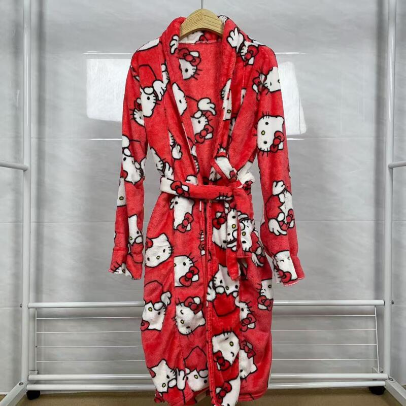 Camisón Hello Kitty, nuevo alb - Bathrobe reseña y precio