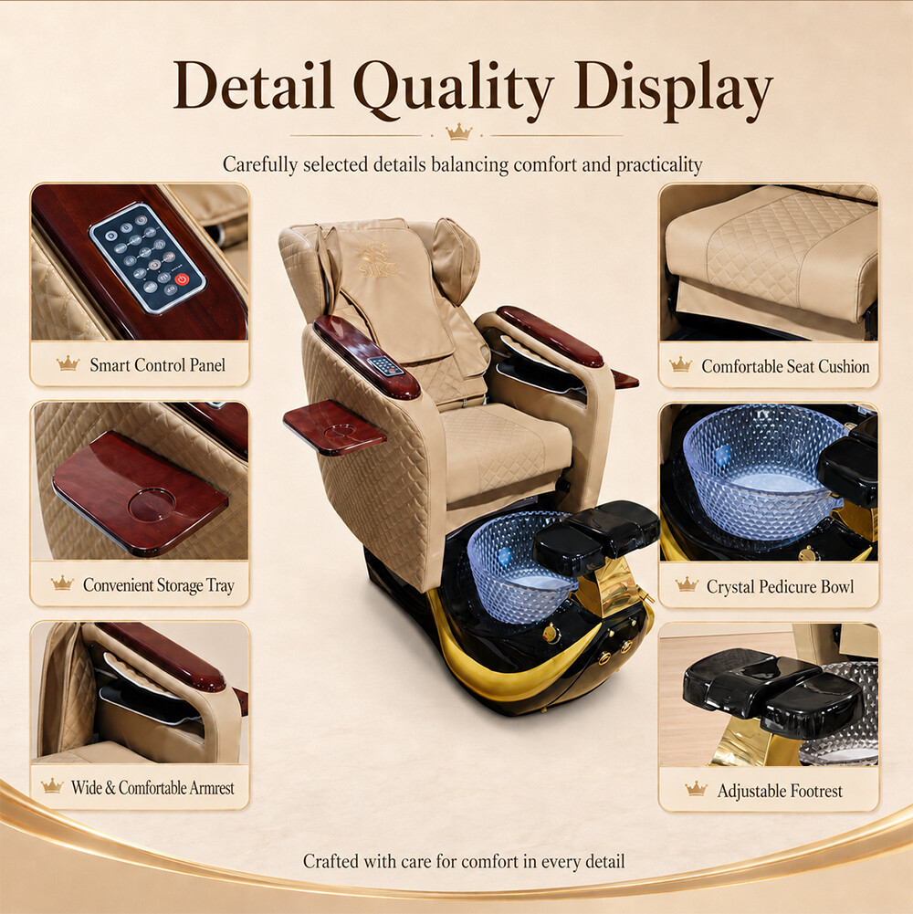 Sillón de Pedicura Reclinable  - Spa Wellness Gym reseña y precio