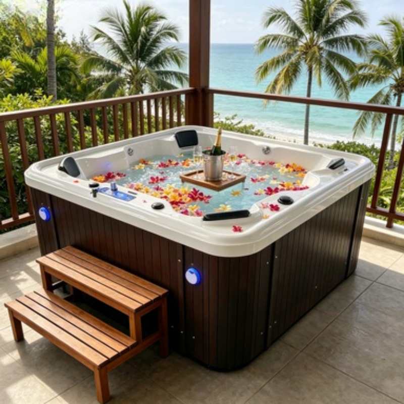 Jacuzzi de Acrílico para Exter - Spa Massager reseña y precio