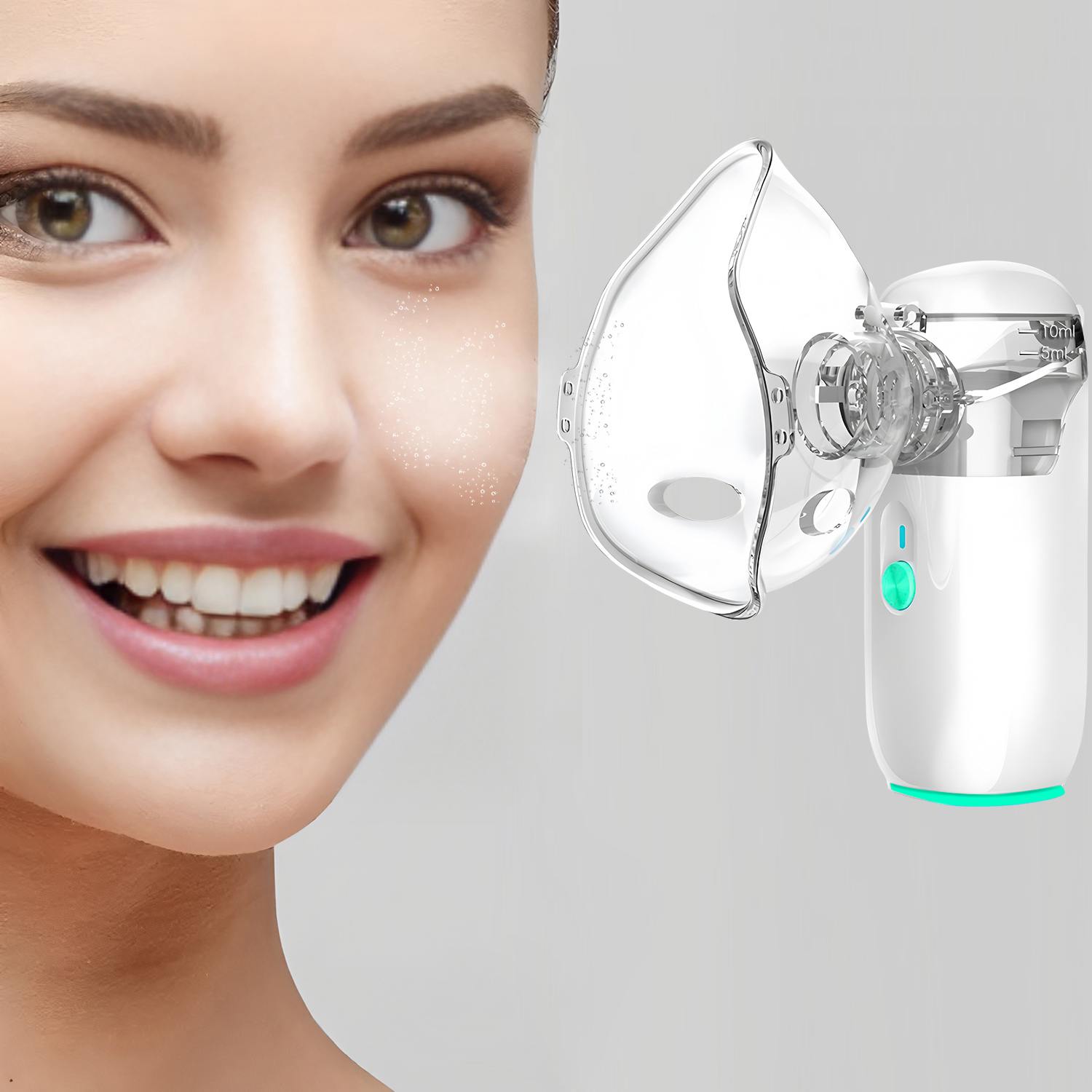 Vaporizador facial Nano Spray, - Face Steamer reseña y precio