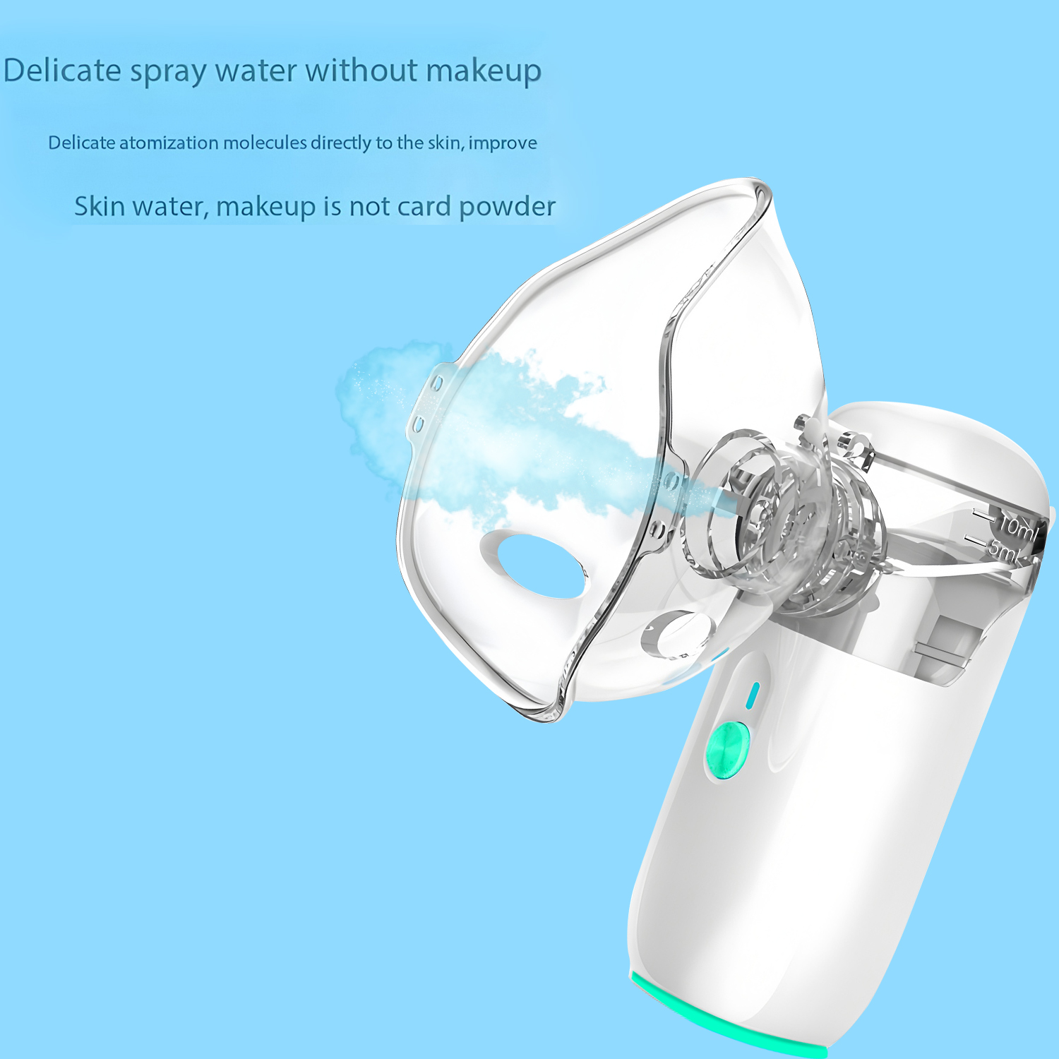 Vaporizador facial Nano Spray, - Face Steamer reseña y precio