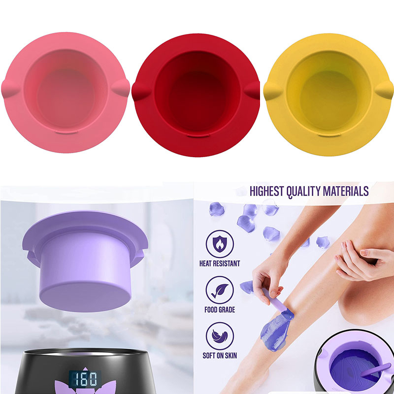 Recipientes de silicona reutil - Wax Warmer reseña y precio