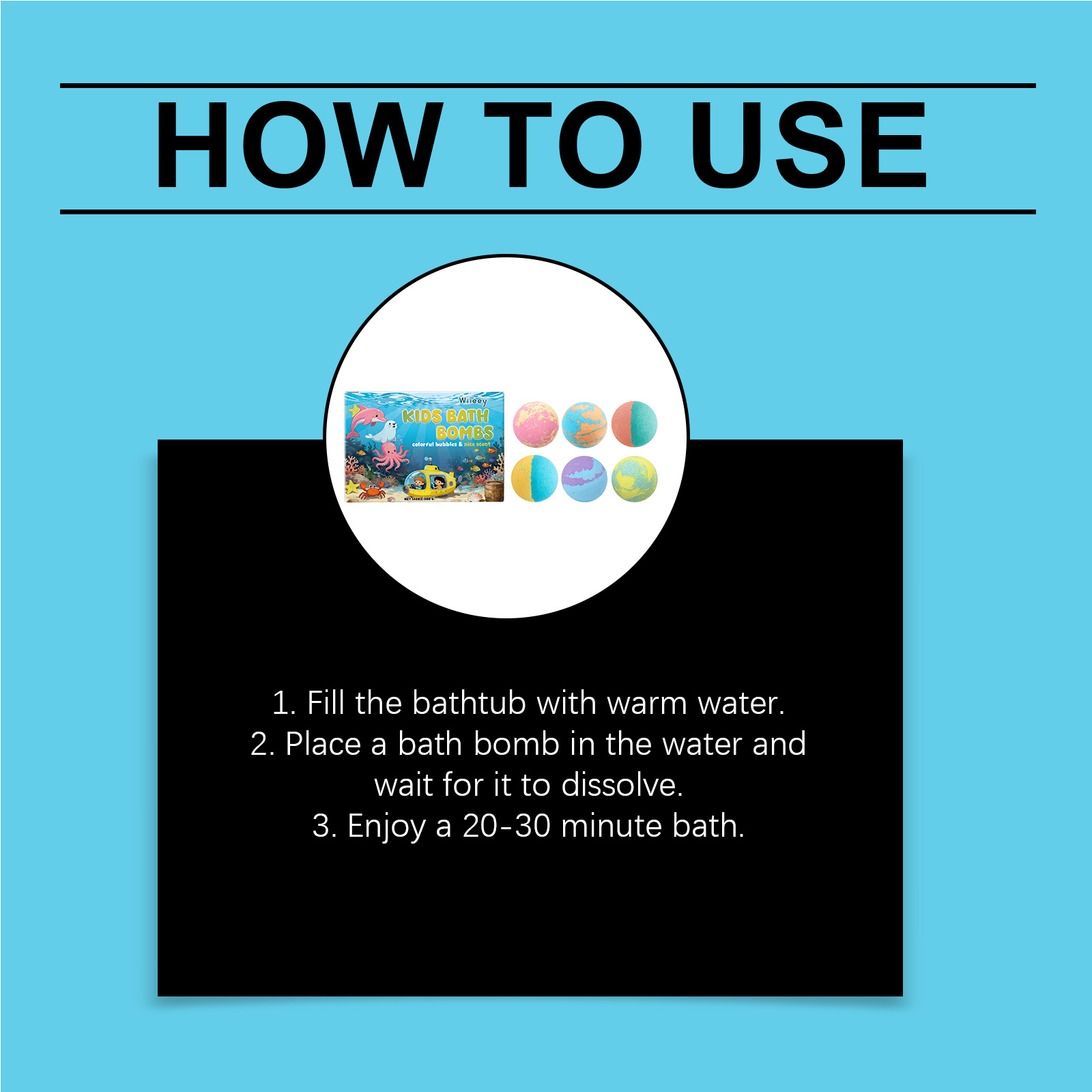Bolas de Baño para Niños, Suav - Bath Salts reseña y precio