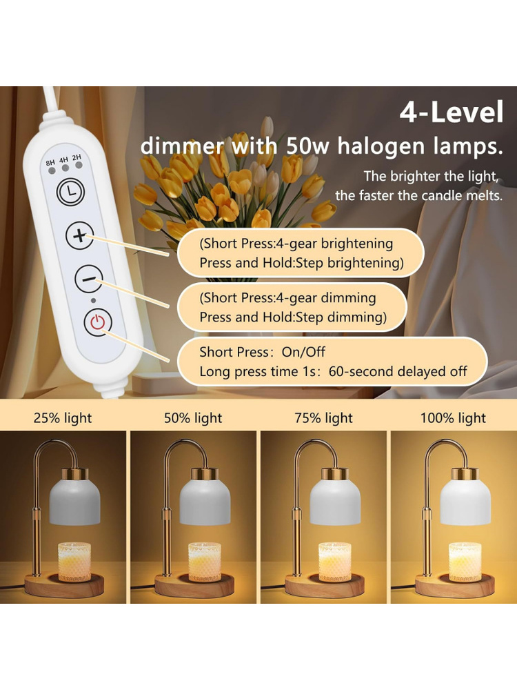 Lámpara Eléctrica para Derreti - Wax Warmer reseña y precio