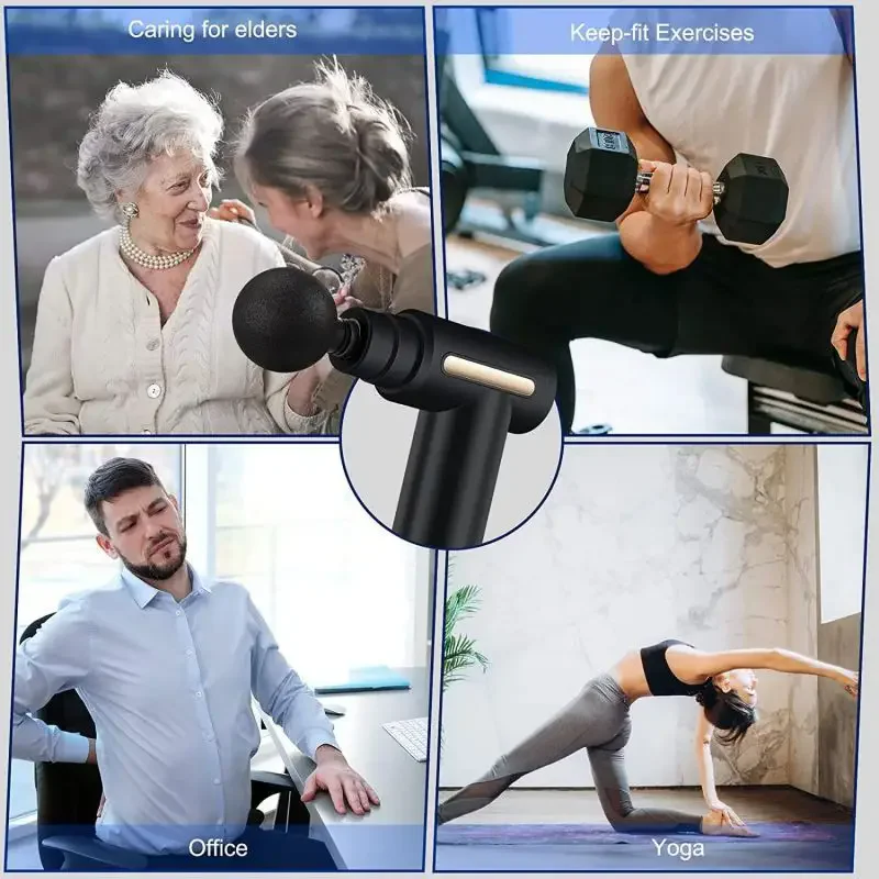 Pistola de fascia portátil 202 - Massage Gun reseña y precio
