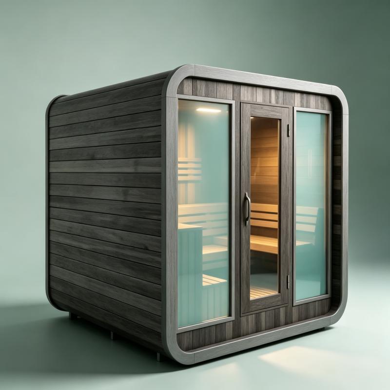 Cabina de Sauna de Madera Maci - Spa Wellness Gym reseña y precio