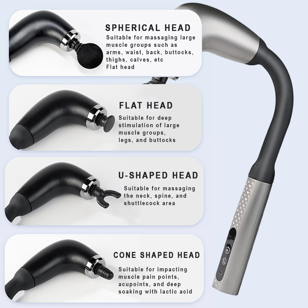 Pistola de masaje fascial port - Massage Gun reseña y precio