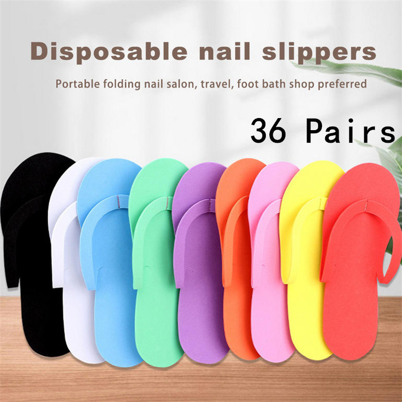 Pantuflas desechables de color - Foot Spa reseña y precio