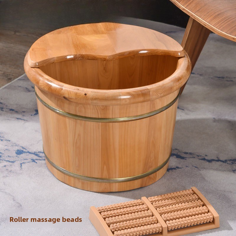 Cubo de madera para baño de pi - Foot Spa reseña y precio