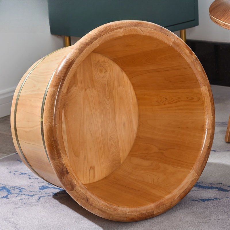 Cubo de madera para baño de pi - Foot Spa reseña y precio