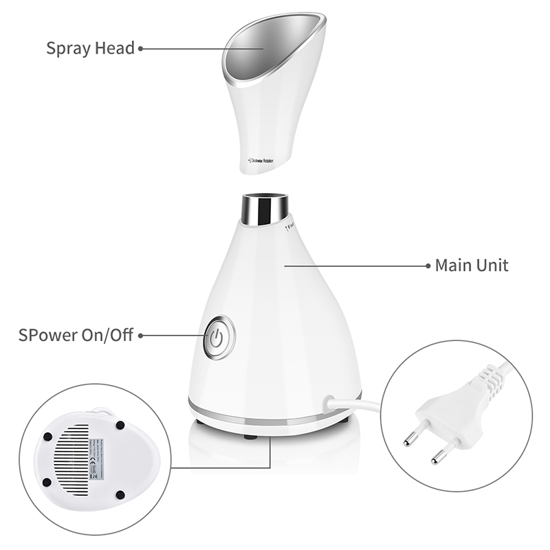 Vaporizador Facial Portátil Na - Face Steamer reseña y precio