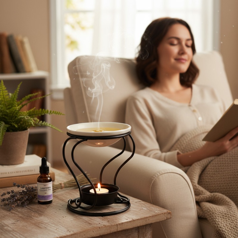 Candelita de Metal, vela cande - Wax Warmer reseña y precio