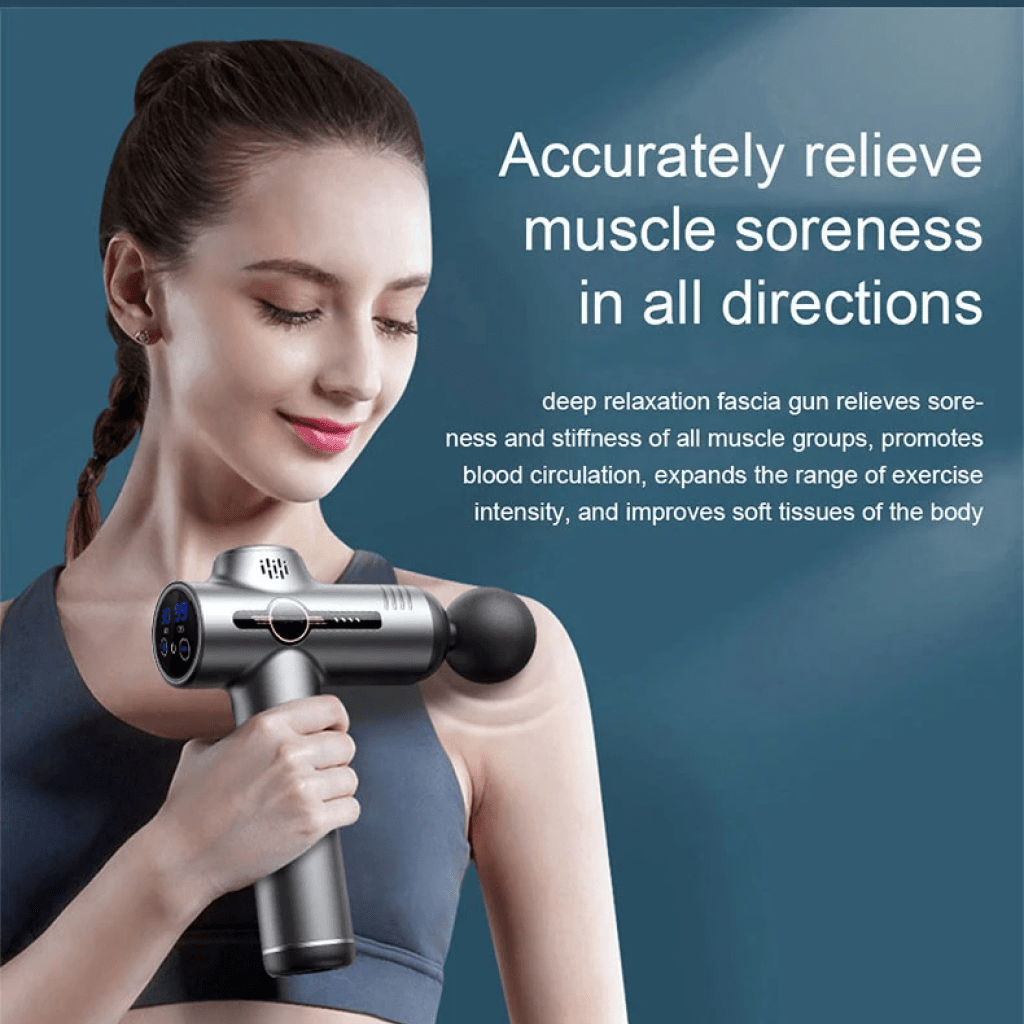 Pistola de masaje de 99 nivele - Massage Gun reseña y precio