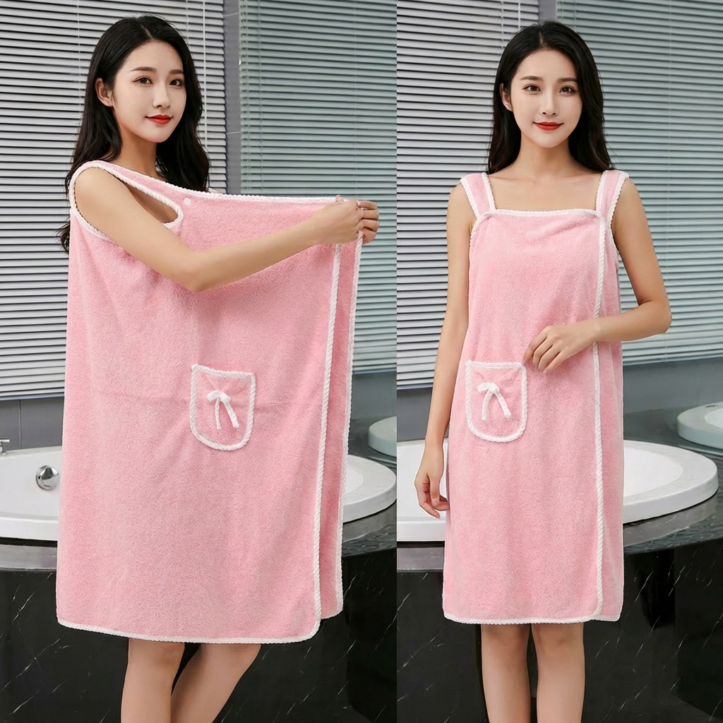 Falda de baño de forro polar c - Spa Towel reseña y precio